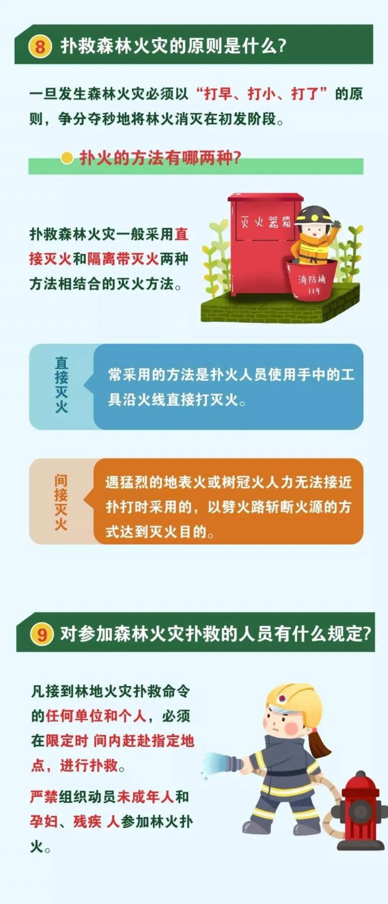 森林防火知识，一图帮您来掌握